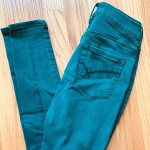 Bullhead Skinny Jeans Teal
